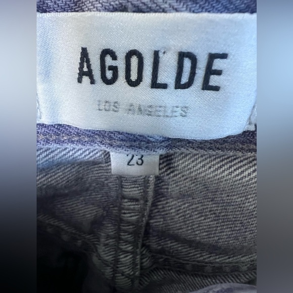 Agolde 90’s Pinch Waist Jean Ashberry Purple Size 23 - Picture 8 of 14